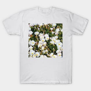 White flowers T-Shirt